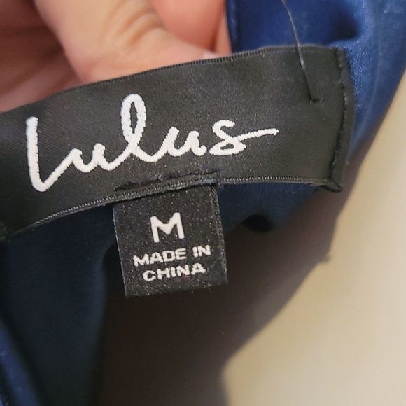 Sexy Navy Maxi Dess size M - Picture 6 of 9